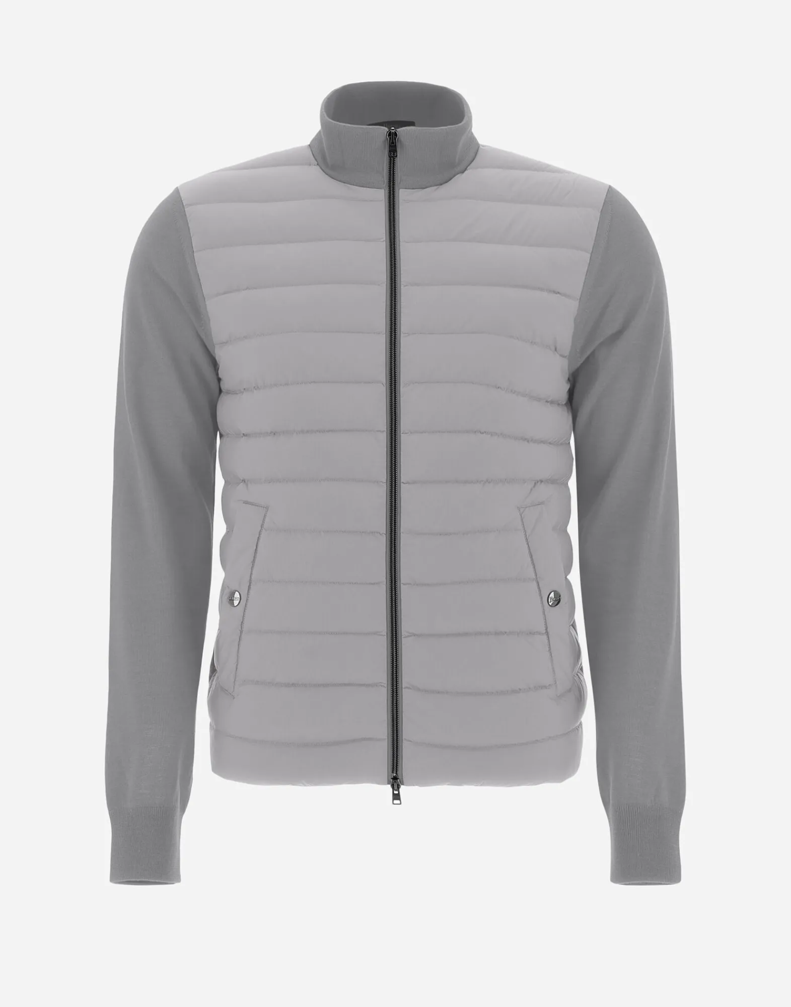 Herno Sweatshirts & Strickjacken-Cardigan In Seide, Wolle & Nuage