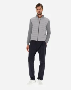 Herno Sweatshirts & Strickjacken-Cardigan In Seide, Wolle & Nuage