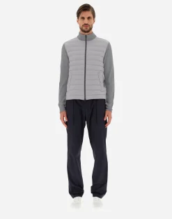 Herno Sweatshirts & Strickjacken-Cardigan In Seide, Wolle & Nuage