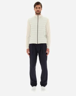 Herno Sweatshirts & Strickjacken-Cardigan In Seide, Wolle & Nuage