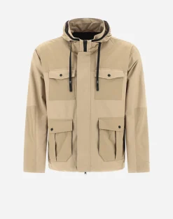 Herno Feldjacke-Feldjacke Aus Delon & Ultralight Crease