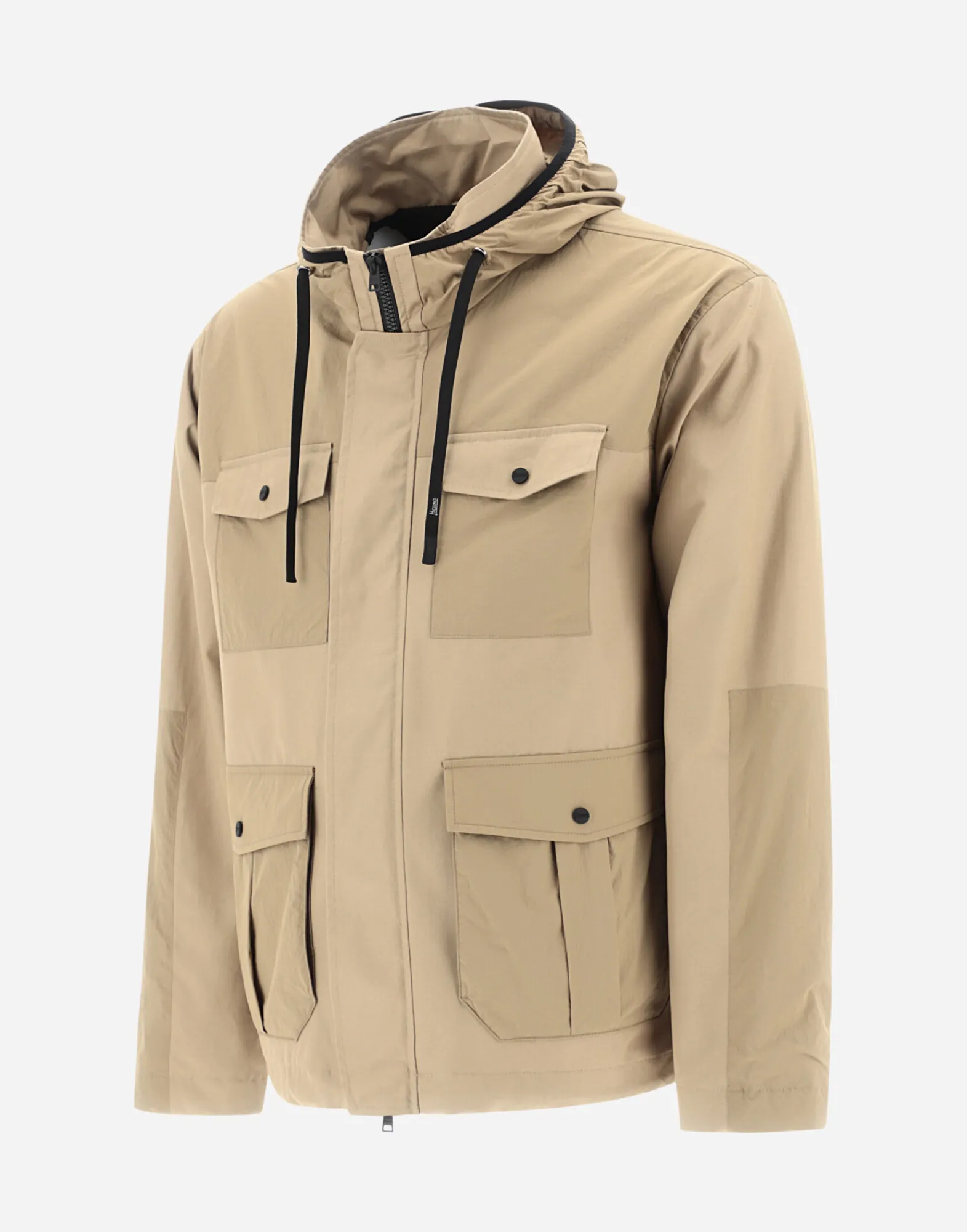 Herno Feldjacke-Feldjacke Aus Delon & Ultralight Crease