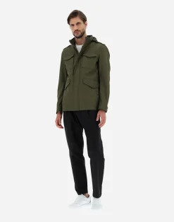 Herno Feldjacke-Feldjacke Aus Light Cotton Stretch