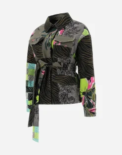 Herno Parka & Jacken-Feldjacke Aus Safari Patch