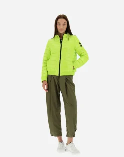 Herno Kurze Daunenjacken-Gesteppte Bomberjacke Aus Gloss
