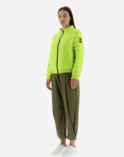 Herno Kurze Daunenjacken-Gesteppte Bomberjacke Aus Gloss