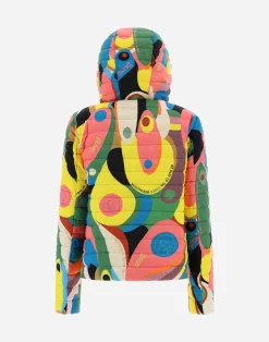 Herno Kurze Daunenjacken-Globe Bomberjacke Aus ‘60 Cycle Reversibler Ecoage