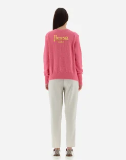 Herno Pullover & Strickjacken-Globe Pullover Aus Bio-Baumwoll-Boucle