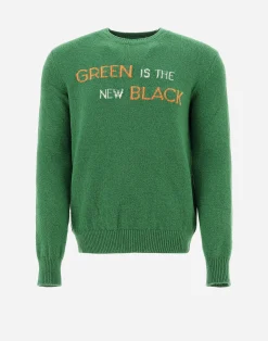 Herno Sweatshirts & Strickjacken-Globe Pullover Aus Bio-Baumwoll-Boucle