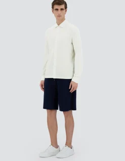Herno Hemden-Hemd Aus Crepe-Jersey