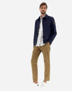 Herno Hemden-Hemd Aus Light Cotton Stretch