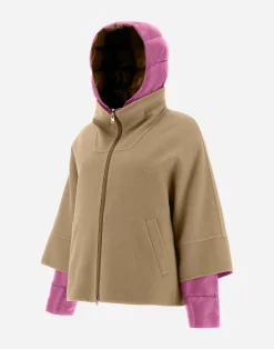 Herno Parka & Jacken-2-In-1-Wendejacke Aus Doppelter Wolle Und Nylon Ultralight
