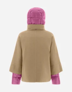 Herno Parka & Jacken-2-In-1-Wendejacke Aus Doppelter Wolle Und Nylon Ultralight