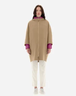 Herno Parka & Jacken-2-In-1-Wendeparka Aus Doppelter Wolle Und Nylon Ultralight