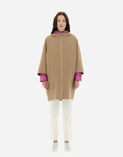 Herno Parka & Jacken-2-In-1-Wendeparka Aus Doppelter Wolle Und Nylon Ultralight
