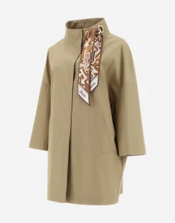 Herno Parka & Jacken-Jacke Aus Delon Mit Halstuch