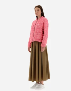 Herno Kurze Daunenjacken-Jacke Aus Fashion Boucle