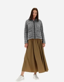 Herno Kurze Daunenjacken-Jacke Aus Fashion Boucle