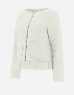 Herno Kurze Daunenjacken-Jacke Aus New Leinen