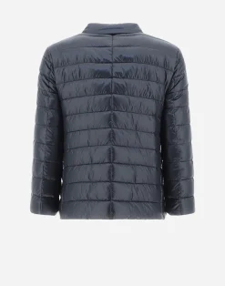 Herno Kurze Daunenjacken-Jacke Aus Nylon Ultralight