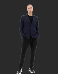 Herno Blazers-Laminar Blazer Aus Light Matt