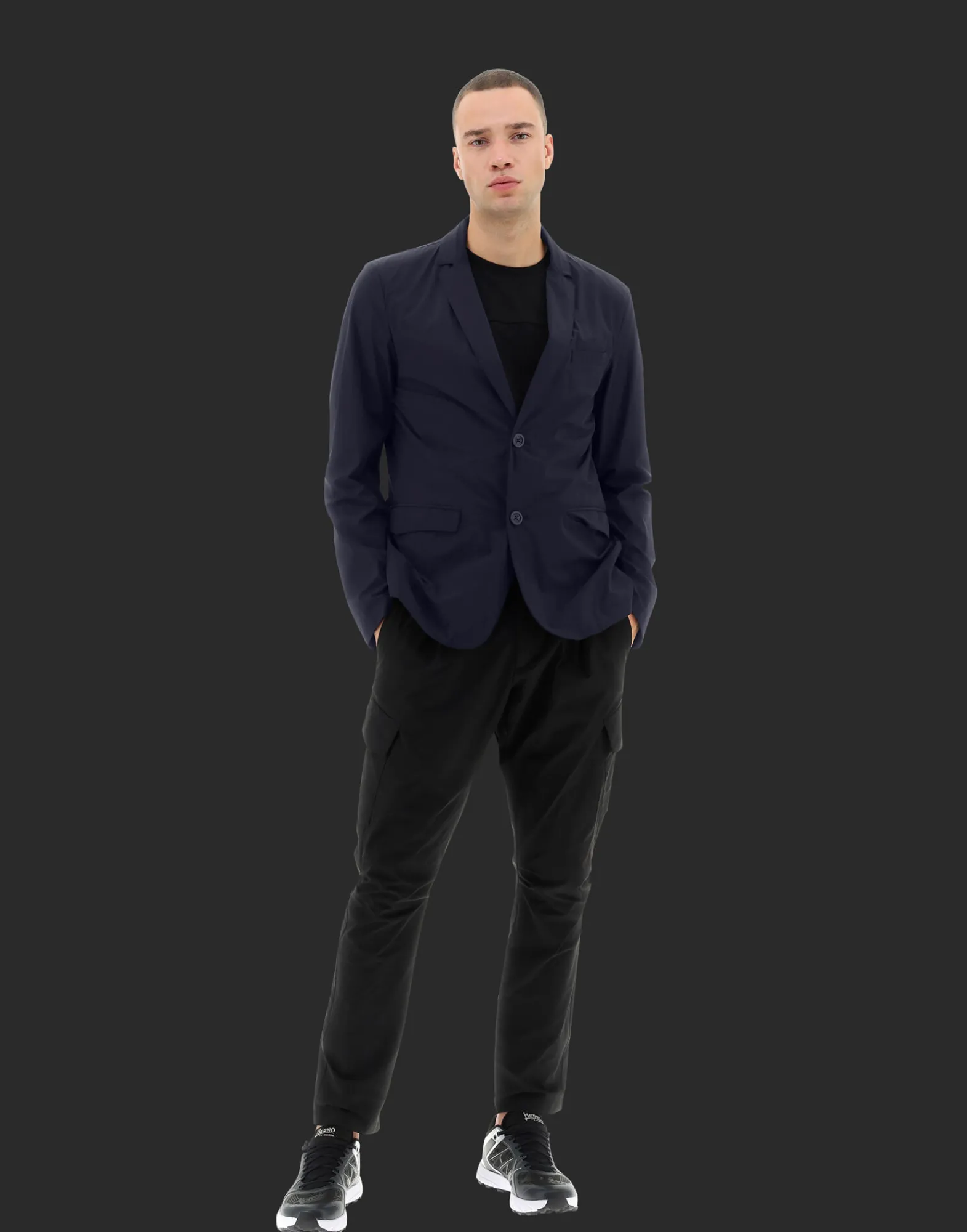 Herno Blazers-Laminar Blazer Aus Light Matt