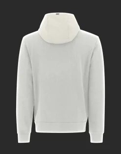 Herno Bomber-Laminar Bomberjacke Aus Cotton Sweater Mit Nylondetails