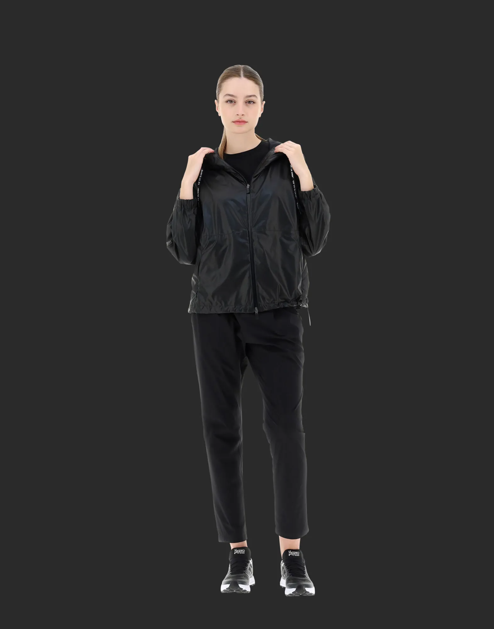 Herno Capes-Laminar Cape Aus Rubber Ripstop