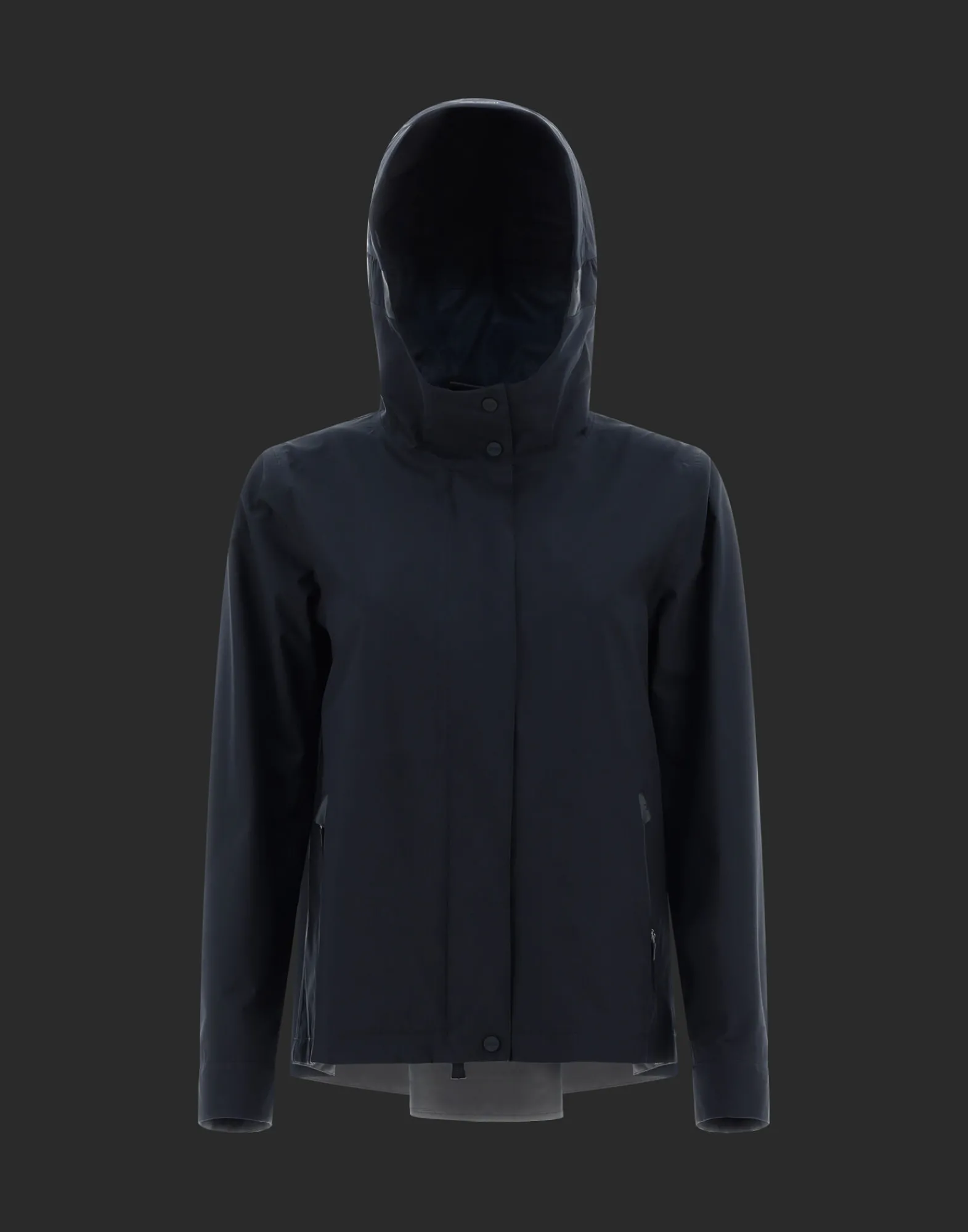 Herno Capes-Laminar Cape Mit Kapuze Aus Gore-Tex Paclite® Shell
