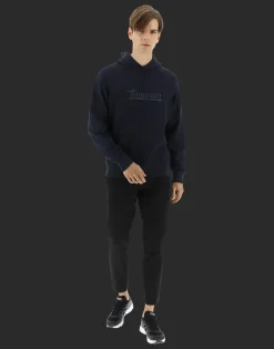 Herno Sweatshirts & Strickjacken-Laminar Kapuzenpullover Aus Baumwolle Mit Laminar Logo