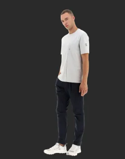 Herno T-Shirt & Polo-Shirts-Laminar T-Shirt Aus Compact Jersey Mit Nylondetails