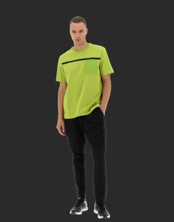 Herno T-Shirt & Polo-Shirts-Laminar T-Shirt Aus Sports Heavy Jersey
