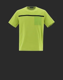 Herno T-Shirt & Polo-Shirts-Laminar T-Shirt Aus Sports Heavy Jersey