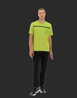 Herno T-Shirt & Polo-Shirts-Laminar T-Shirt Aus Sports Heavy Jersey
