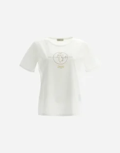 Herno T-Shirts-Leichtes Jersey-T-Shirt Aus Gots-Baumwolle