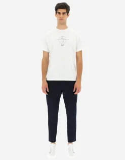 Herno T-Shirt & Polo-Shirts-Leichtes Jersey-T-Shirt Aus Gots-Baumwolle