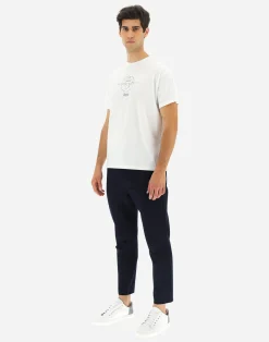 Herno T-Shirt & Polo-Shirts-Leichtes Jersey-T-Shirt Aus Gots-Baumwolle