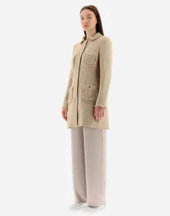 Herno Mäntel & Trenchcoats-Mäntel Aus Casual Tweed