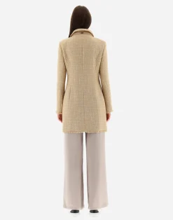 Herno Mäntel & Trenchcoats-Mäntel Aus Casual Tweed