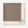 Herno Seidentuch-Monogramm-Seidentuch 90 X 90 Cm