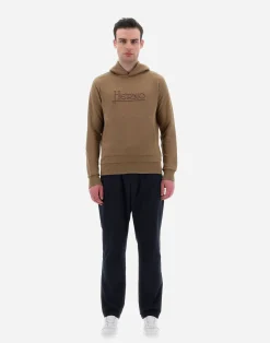 Herno Sweatshirts & Strickjacken-Online Exclusive Unisex Leichtes Jersey-Sweatshirt Aus Baumwolle