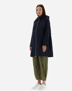 Herno A-Shape-Parka Aus Light Nylon Stretch