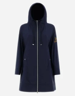 Herno Parka & Jacken-Parka Aus Light Nylon Stretch