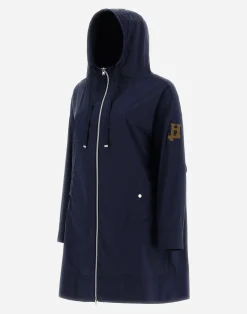 Herno Parka & Jacken-Parka Aus Light Nylon Stretch