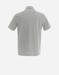 Herno T-Shirt & Polo-Shirts-Poloshirt Aus Crepe-Jersey