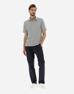 Herno T-Shirt & Polo-Shirts-Poloshirt Aus Crepe-Jersey