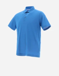 Herno T-Shirt & Polo-Shirts-Poloshirt Aus Crepe-Jersey