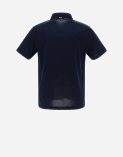 Herno T-Shirt & Polo-Shirts-Poloshirt Aus Seidenjersey