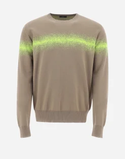 Herno Sweatshirts & Strickjacken-Pullover Aus Spray Knit
