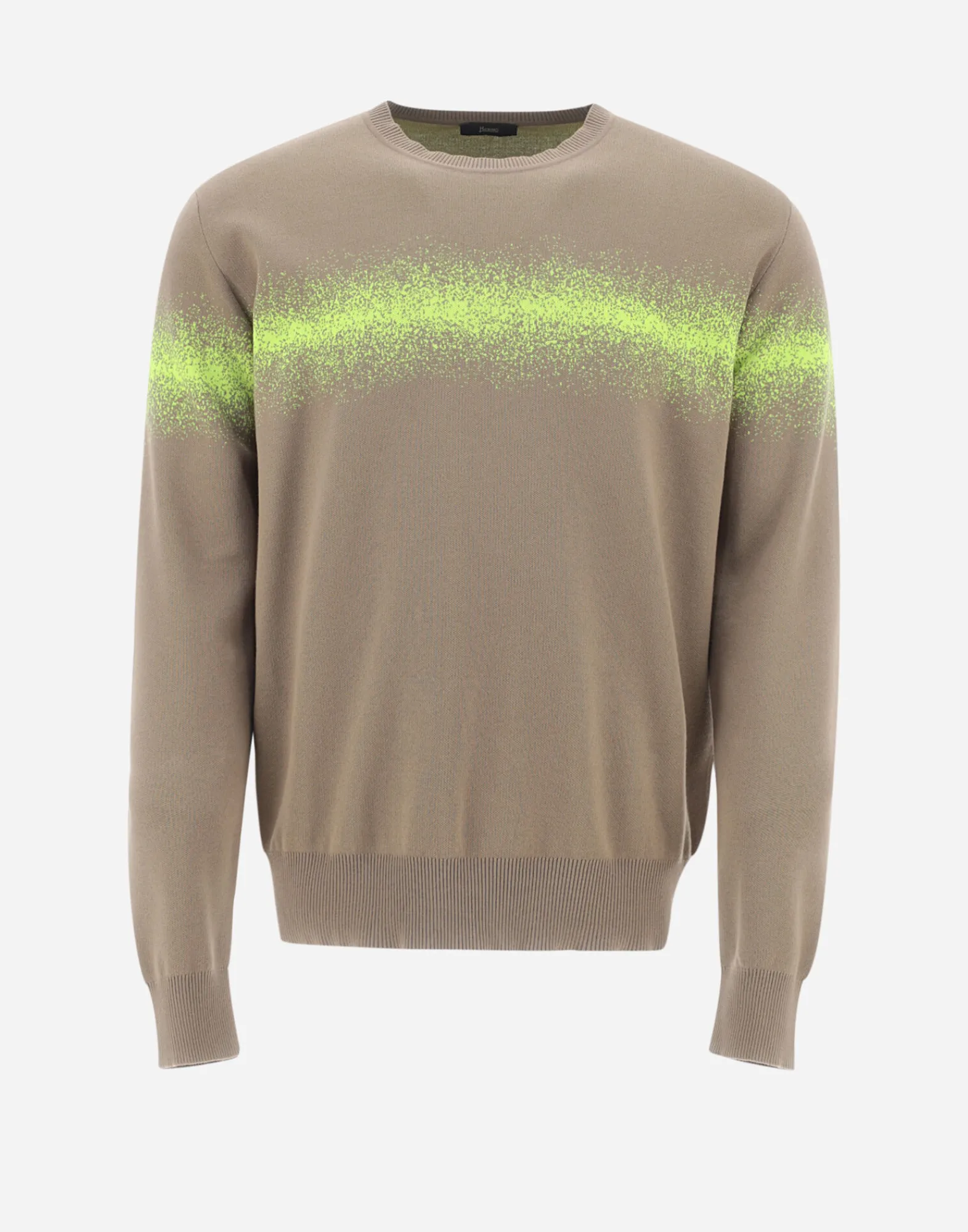 Herno Sweatshirts & Strickjacken-Pullover Aus Spray Knit